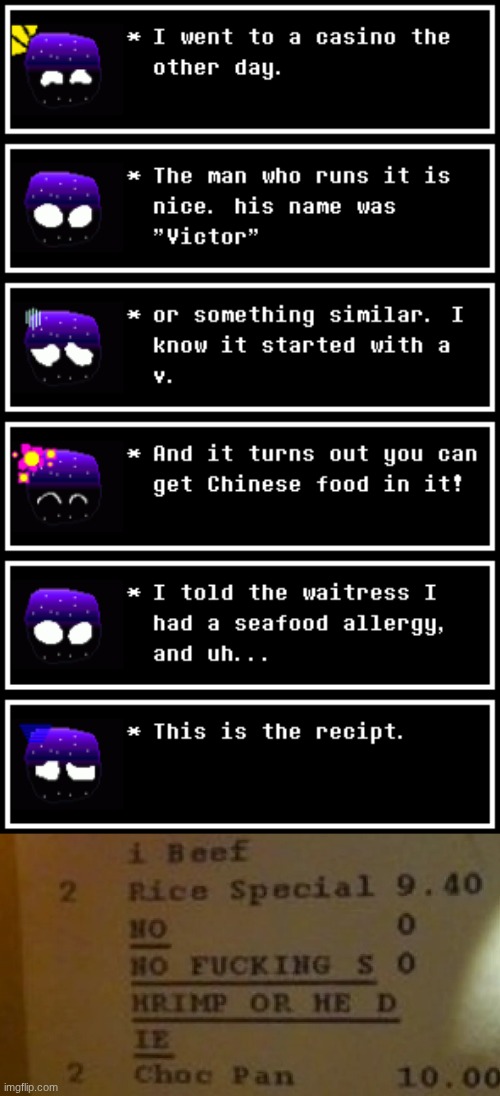 considering what I have seen of Velmore, i think he would probably do that | made w/ Imgflip meme maker