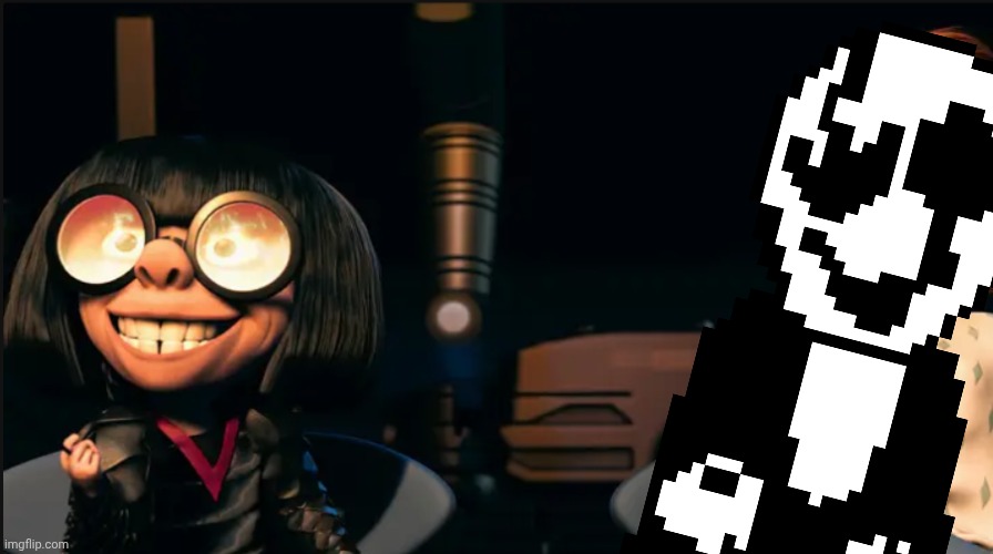 Edna Mode and Ms Incredible | image tagged in edna mode and ms incredible | made w/ Imgflip meme maker