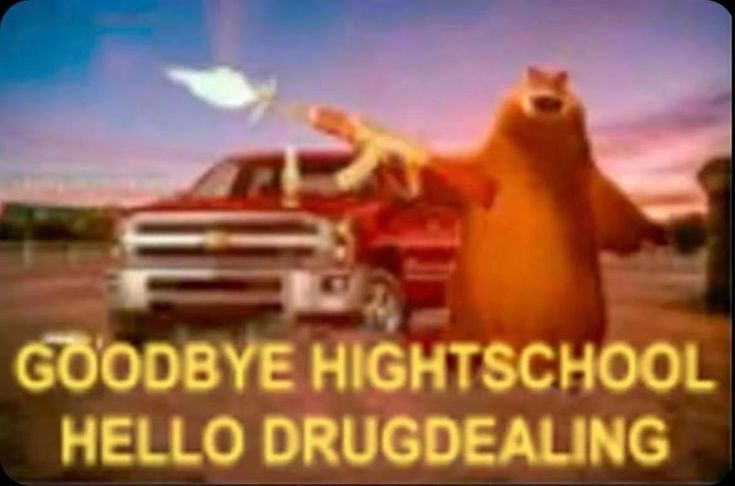 goodbye highschool Blank Meme Template