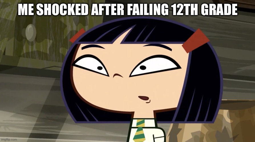You Fail 12th Grade | ME SHOCKED AFTER FAILING 12TH GRADE | image tagged in shocked kitty | made w/ Imgflip meme maker