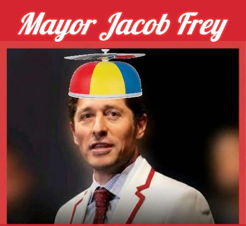 Mayor Frey Blank Meme Template