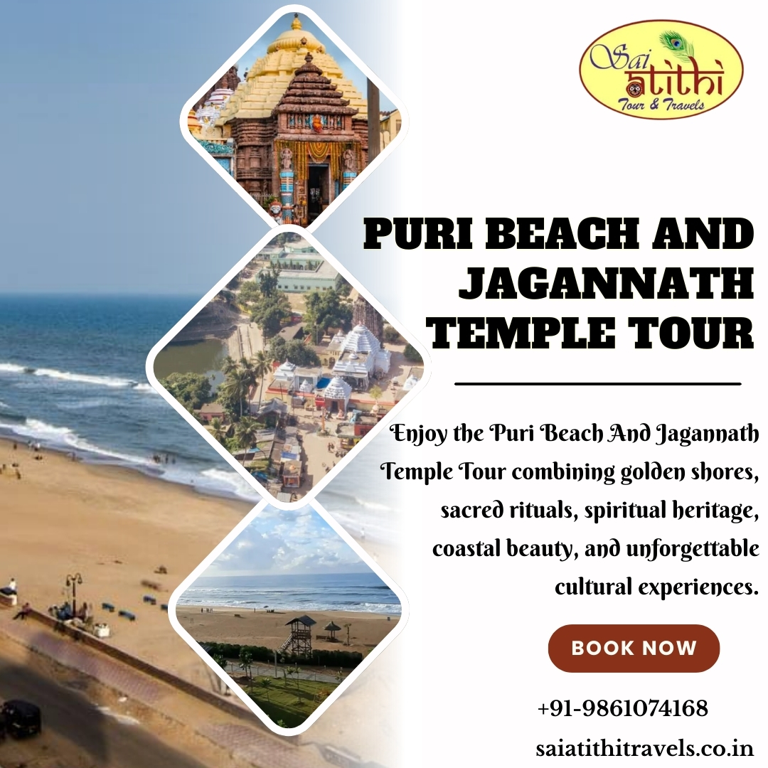 Puri Beach And Jagannath Temple Tour Blank Meme Template