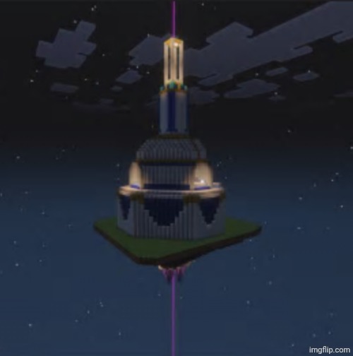 Good build? (rly sorry for low quality) | image tagged in minecraft | made w/ Imgflip meme maker