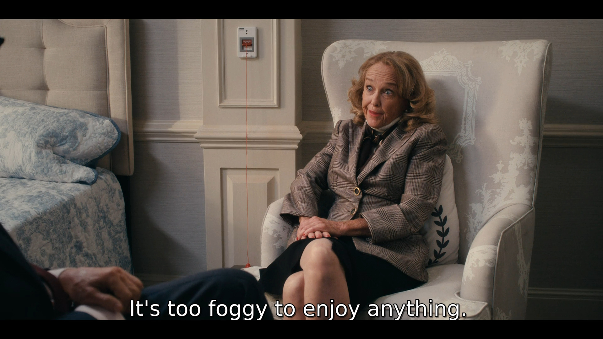 It's too foggy to enjoy anything Blank Meme Template