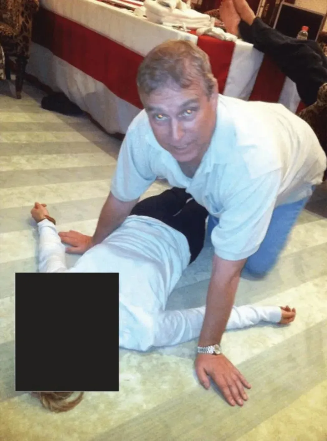 Andrew CPR demonstration Blank Meme Template