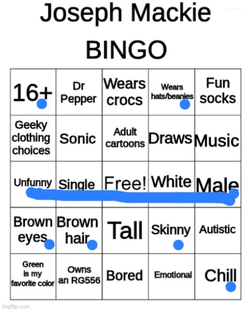 image tagged in joseph_mackie bingo remake,msmg | made w/ Imgflip meme maker