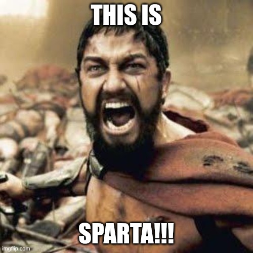 THIS IS SPARTA!!!! | THIS IS SPARTA!!! | image tagged in this is sparta | made w/ Imgflip meme maker