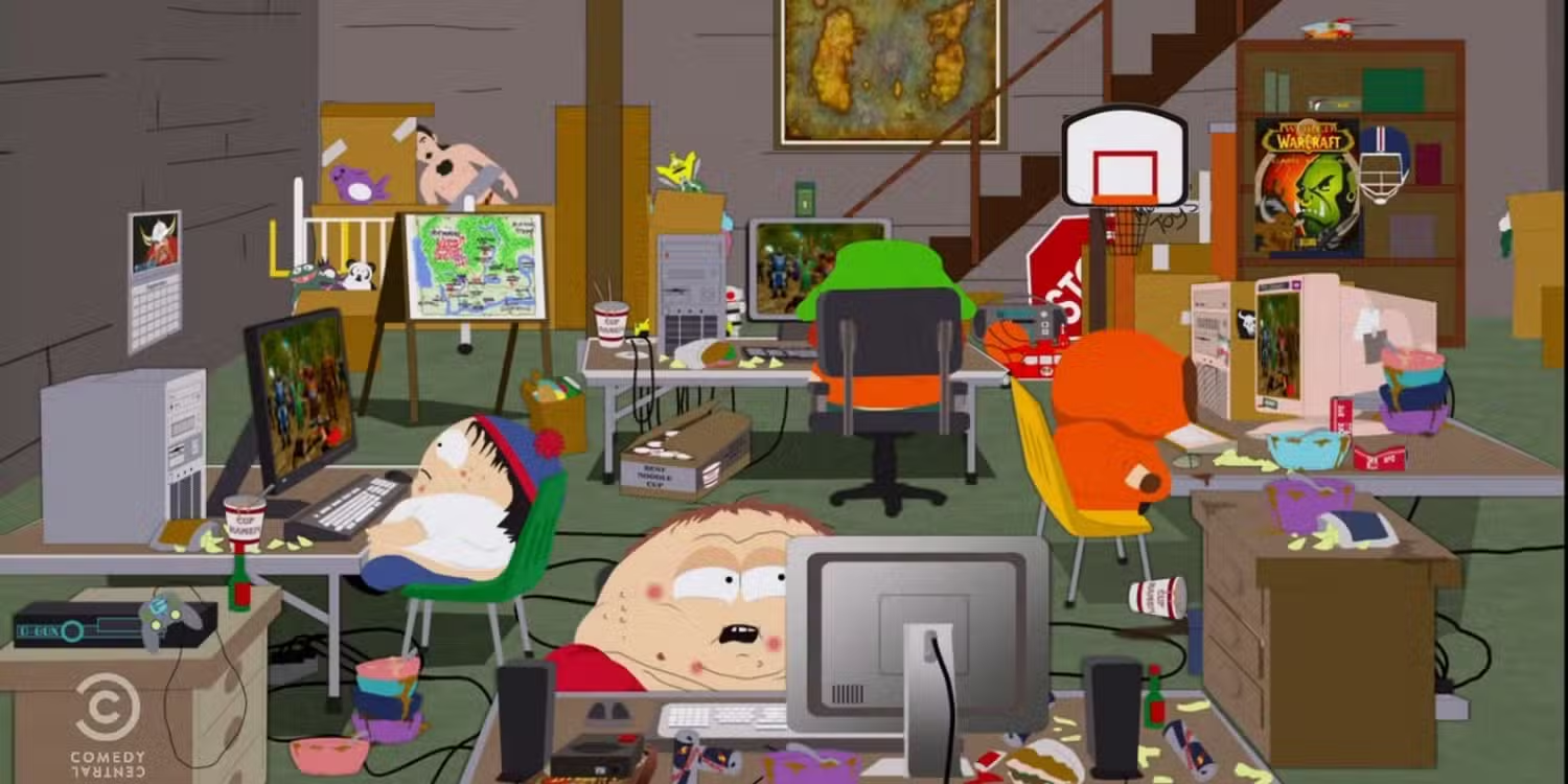 WoW_Lan_Basement Blank Meme Template