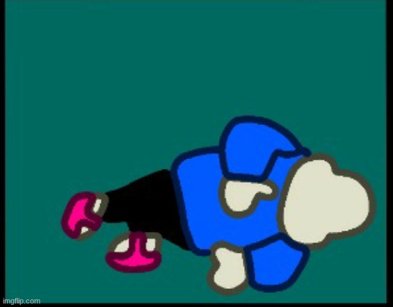 Sans dead (Credit to YourLocalWubbox) | image tagged in sans dead credit to yourlocalwubbox | made w/ Imgflip meme maker