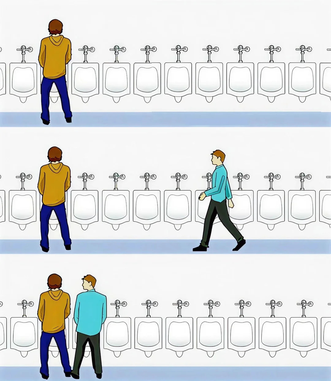 urinal guy Blank Meme Template