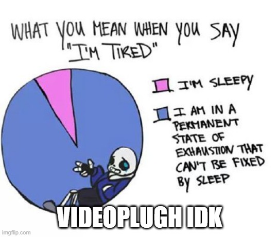 videoplug: https://www.youtube.com/watch?v=9Orezgleqok | VIDEOPLUGH IDK | made w/ Imgflip meme maker