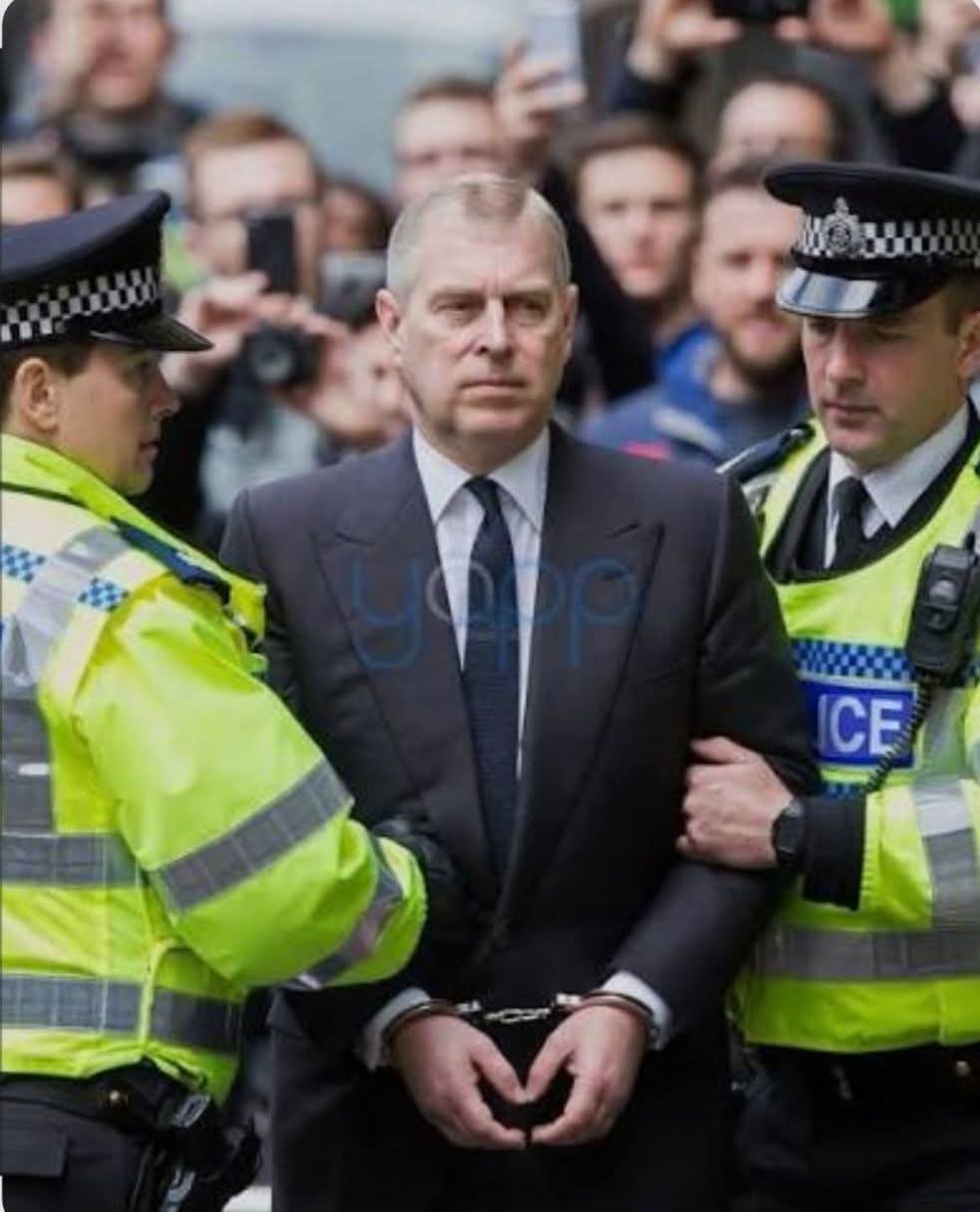 Prince Andrew Arrested Blank Meme Template