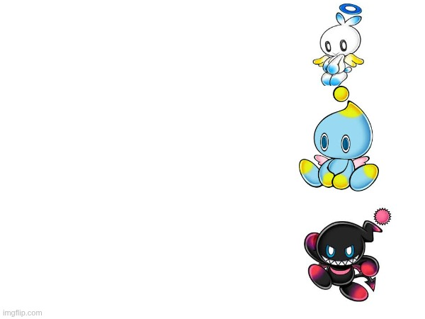 Chao Plural Blank Meme Template