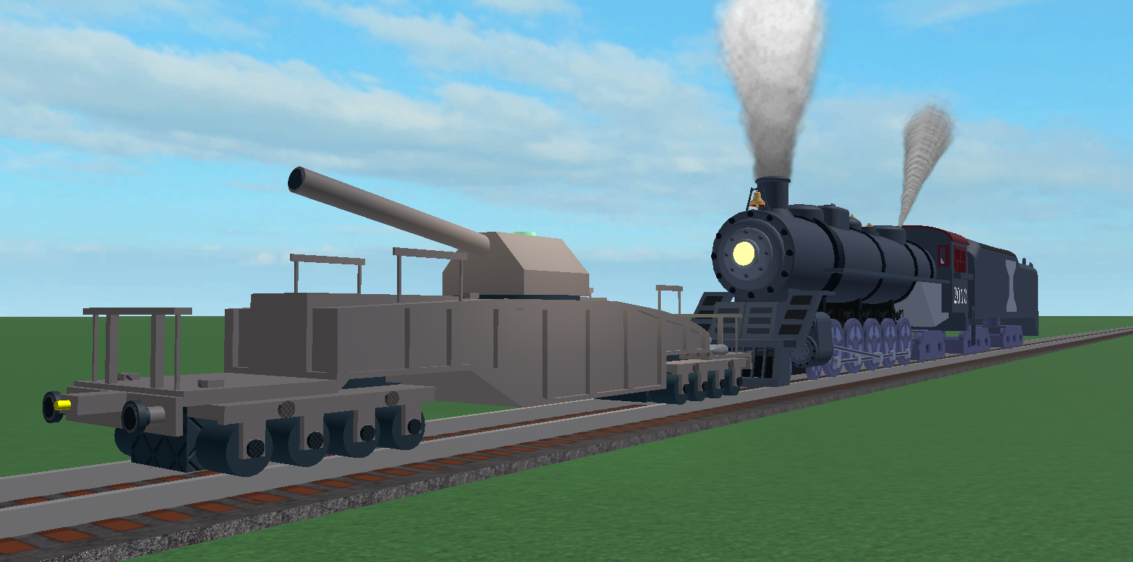 Train with Railgun Blank Meme Template