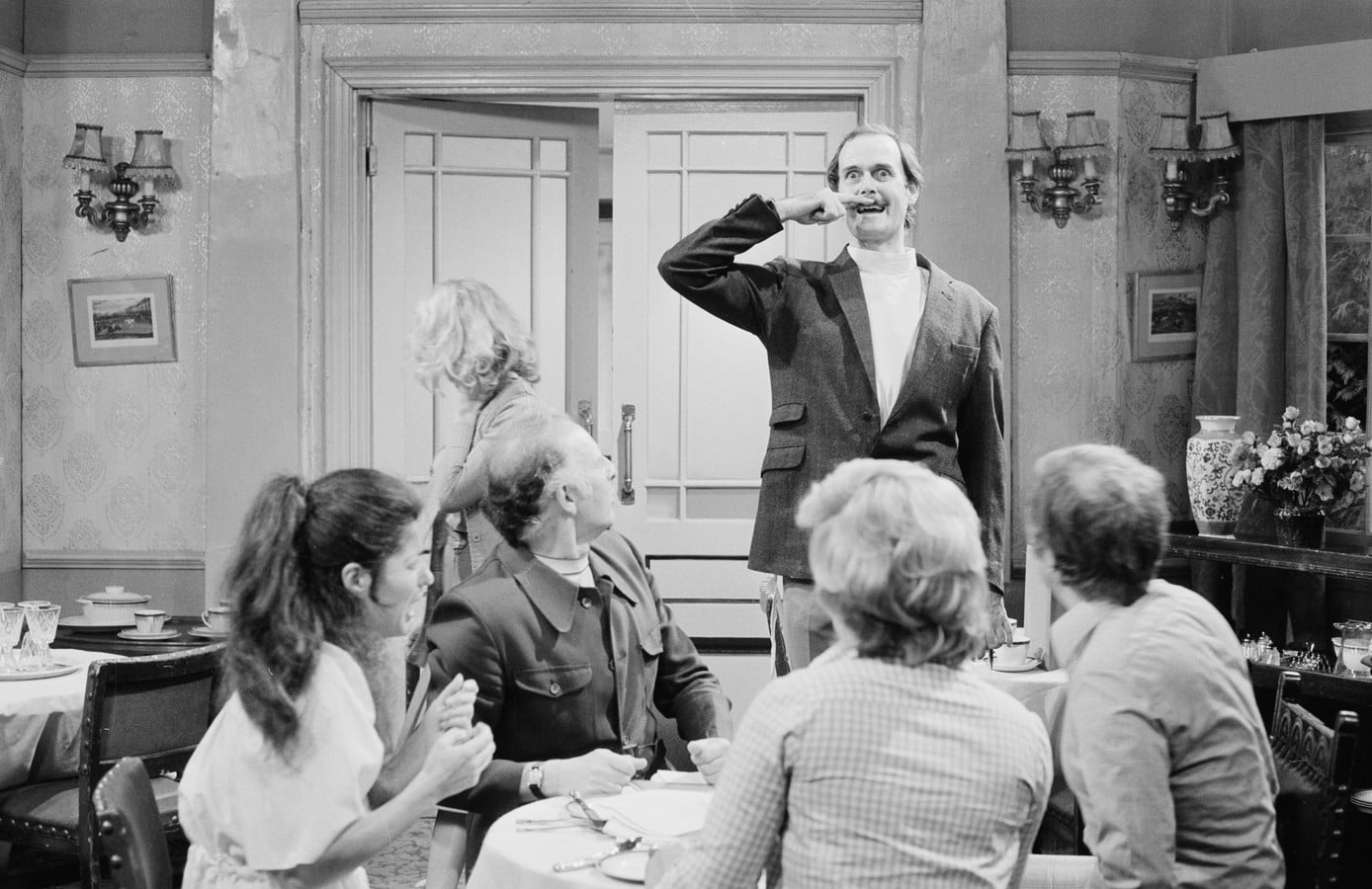 Fawlty Towers you started it Blank Meme Template