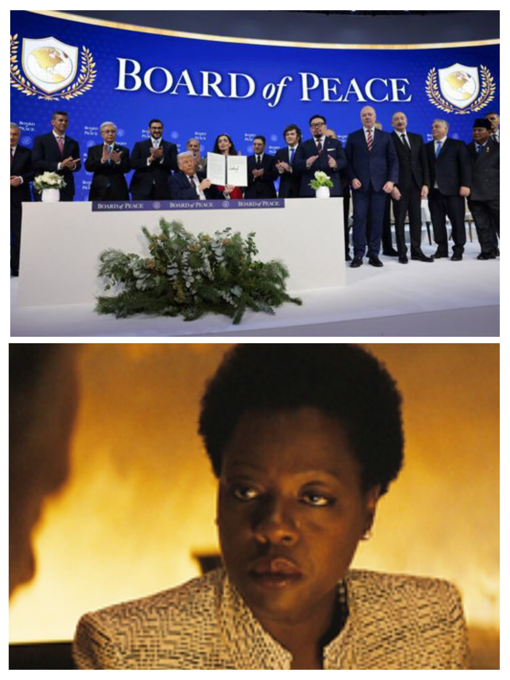 Lo peor de lo peor Trump peace Blank Meme Template