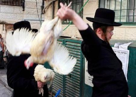 Jew swinging hen Blank Meme Template