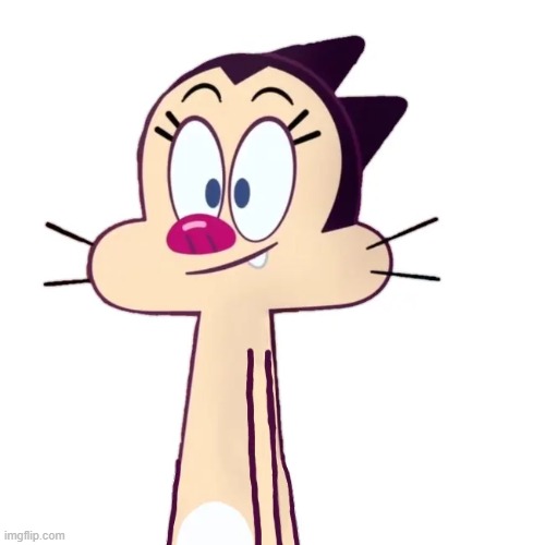 Olivia | image tagged in olivia,oggy and the cockroaches | made w/ Imgflip meme maker