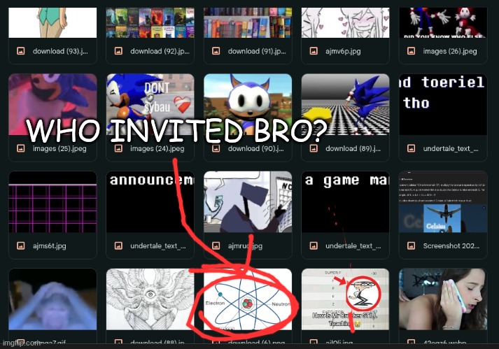 WHO INVITED BRO? | made w/ Imgflip meme maker