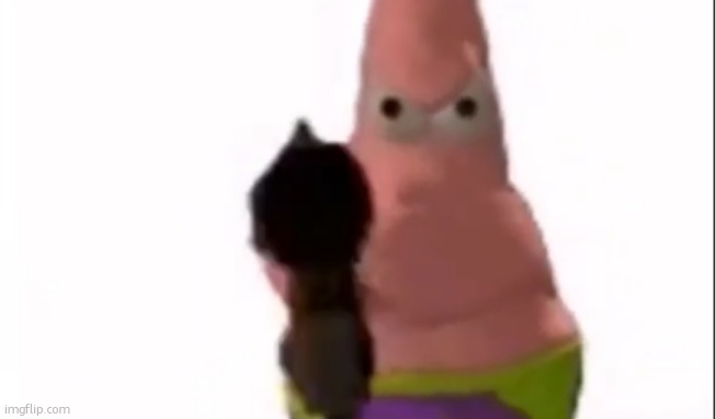 Patrick spots a disgrace. | image tagged in patrick spots a disgrace | made w/ Imgflip meme maker