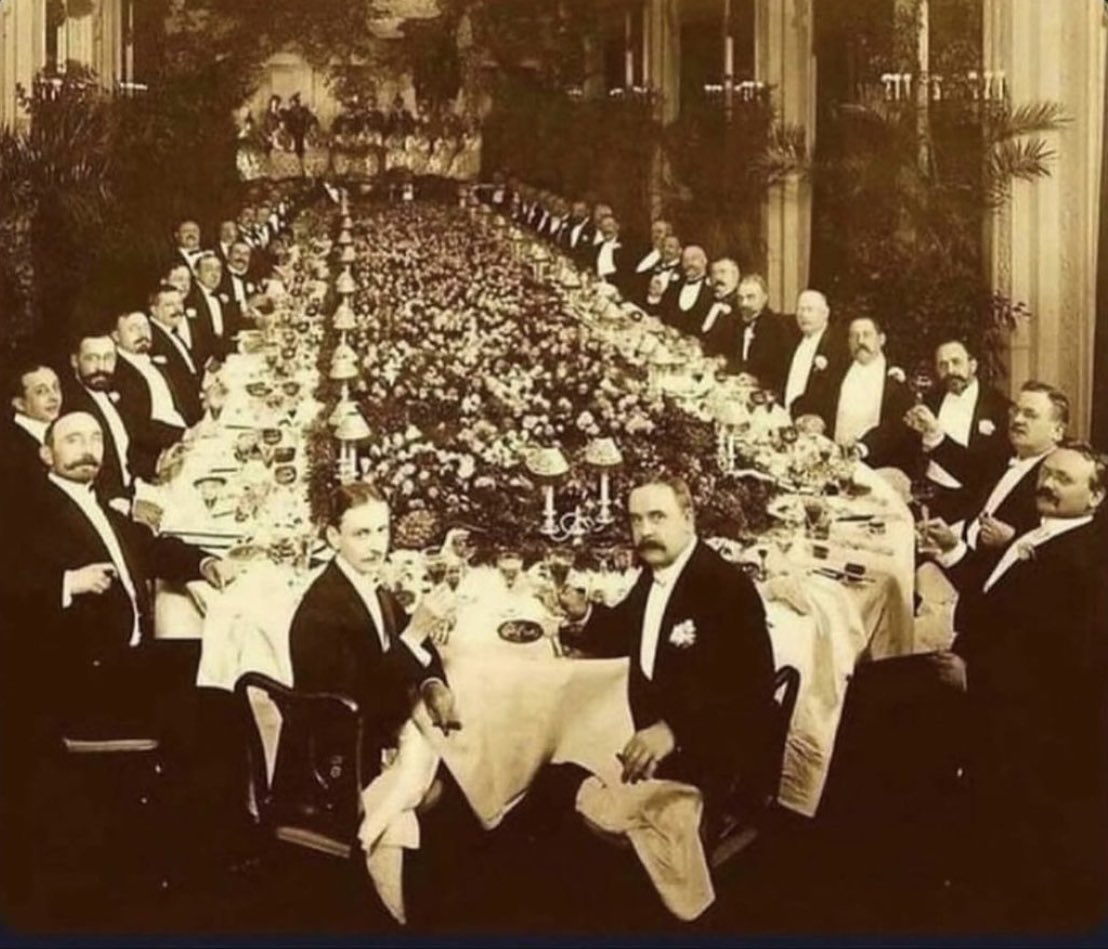 People arround a table Blank Meme Template