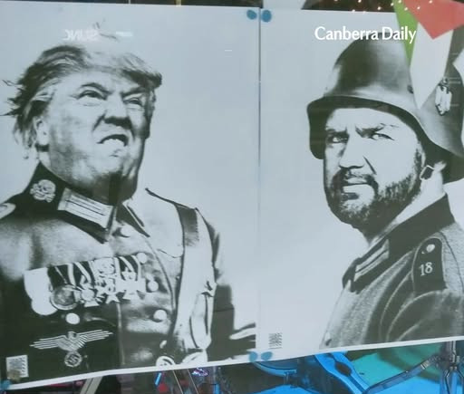 trump and vance as nazis Blank Meme Template