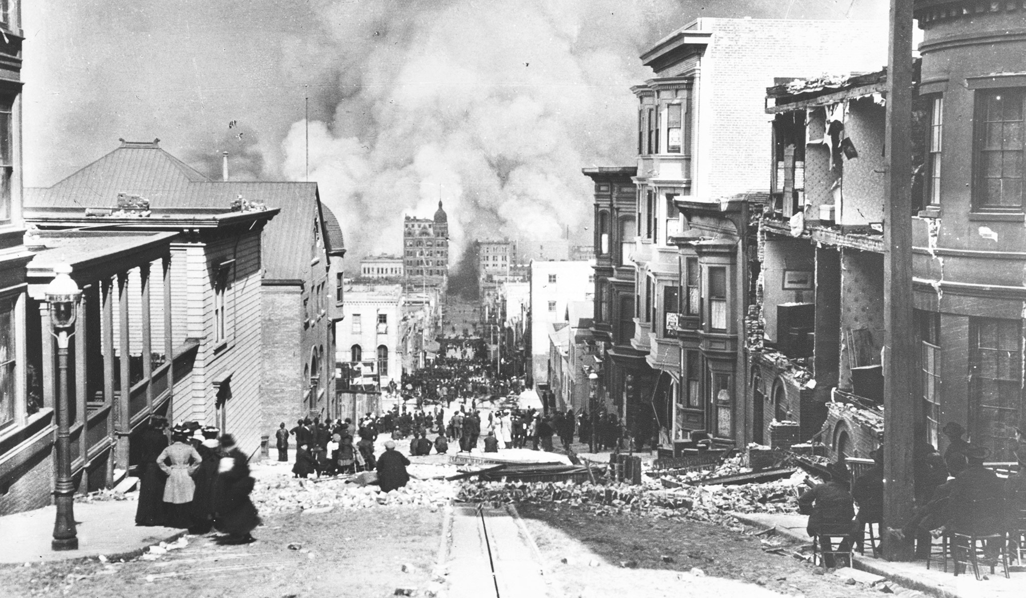 San Francisco earthquake Blank Meme Template