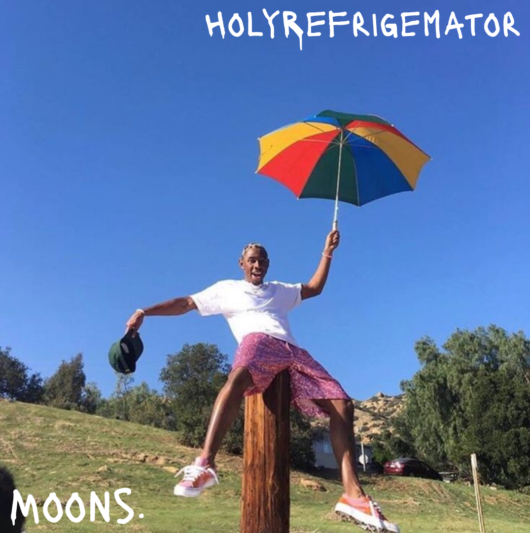 moons n holyrefrigemator - tyler + umbrella Blank Meme Template