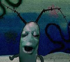 Plankton Groaning Blank Meme Template