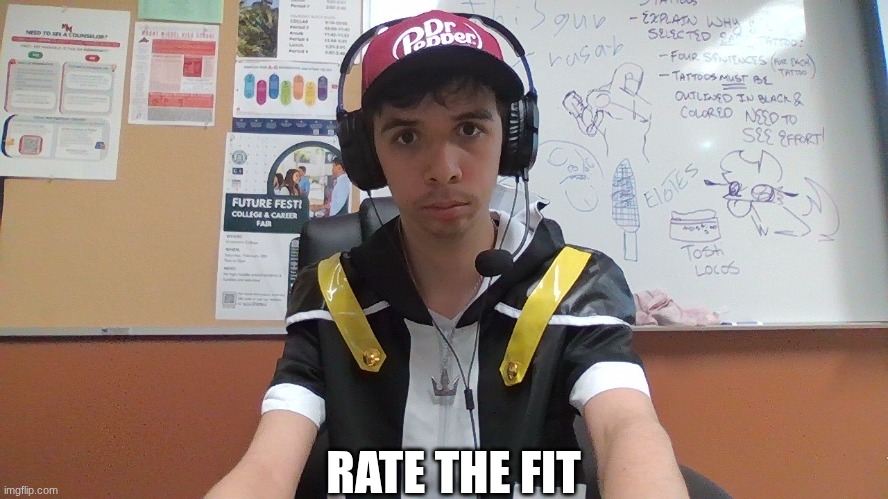 RATE THE FIT | made w/ Imgflip meme maker