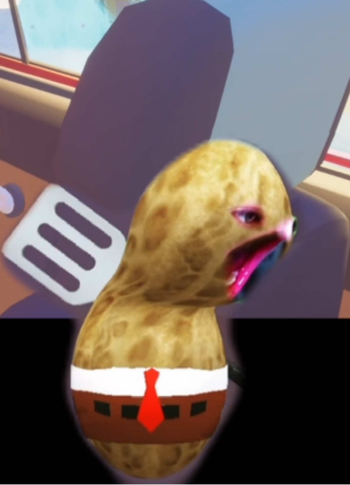 BurntPeanut yelling Blank Meme Template