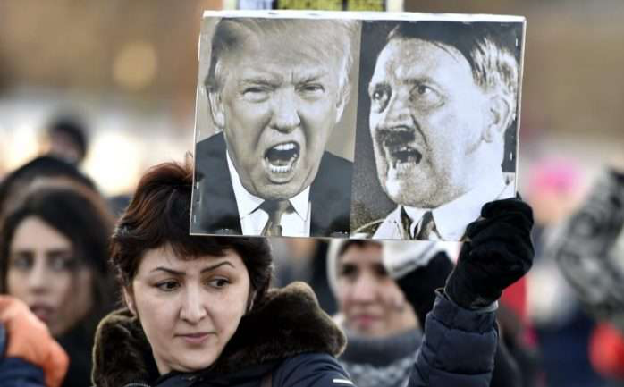 Donald Trump is Adolf Hitler Blank Meme Template