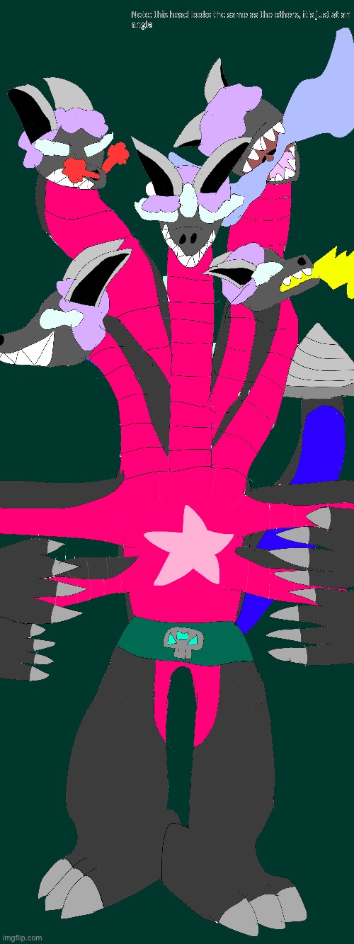 Acroiris (Spanish for "Rainbow") aka Kaiju Ultimo | image tagged in sans of topic | made w/ Imgflip meme maker