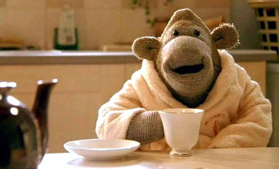 PG Tips Monkey Blank Meme Template
