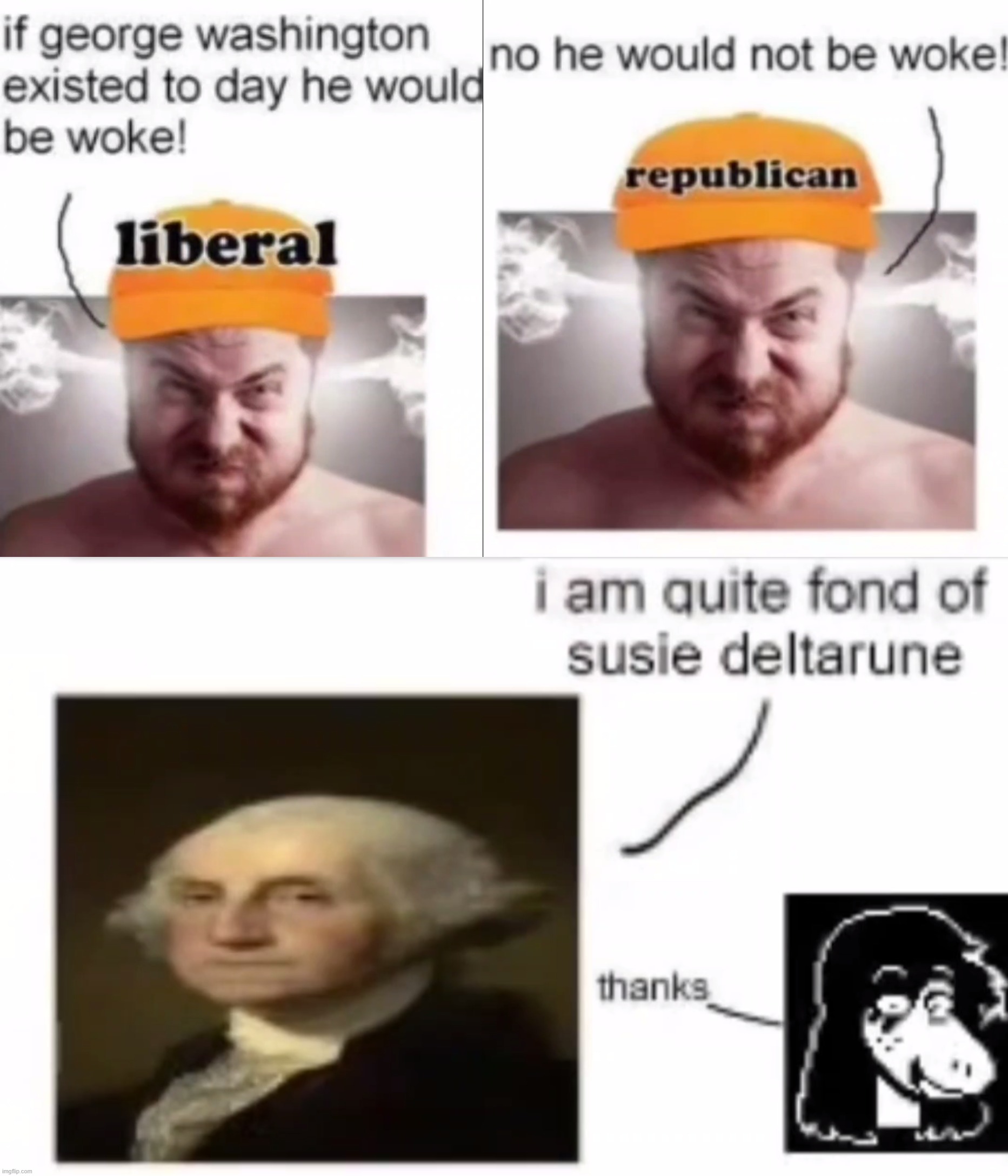 coming back after 3 months jeez (repost since susie got 2 frames of glory) | made w/ Imgflip meme maker