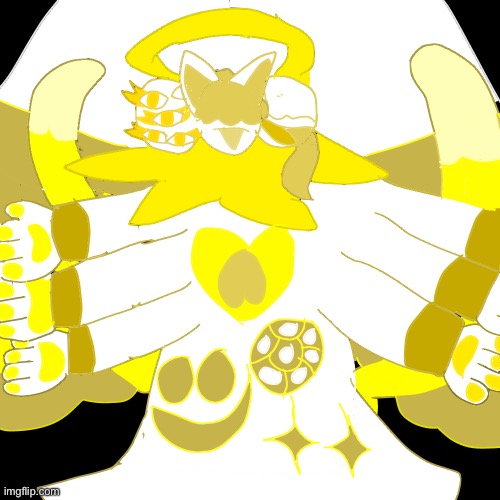 MY ASCENDED FORM | image tagged in hyper goner of topic | made w/ Imgflip meme maker