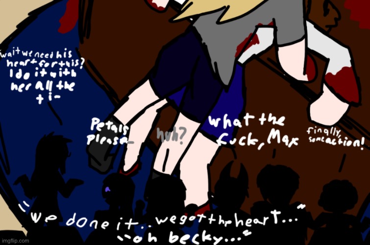 I finally drew and it's both an MST3K ref and space vampire lesbians making out | made w/ Imgflip meme maker