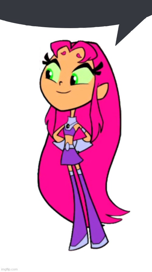 Starfire | image tagged in starfire | made w/ Imgflip meme maker