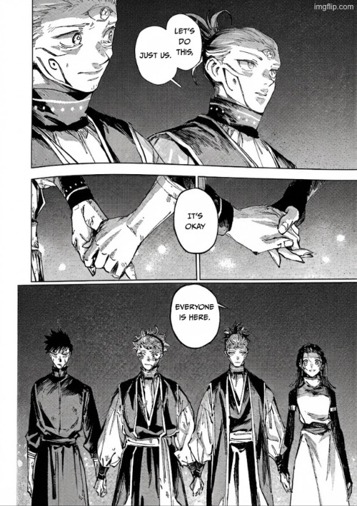 “Together, we are Jujutsu Kaisen: Modulo!!!” | made w/ Imgflip meme maker