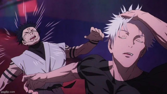 what opinion got you like this | image tagged in gojo hair flip | made w/ Imgflip meme maker