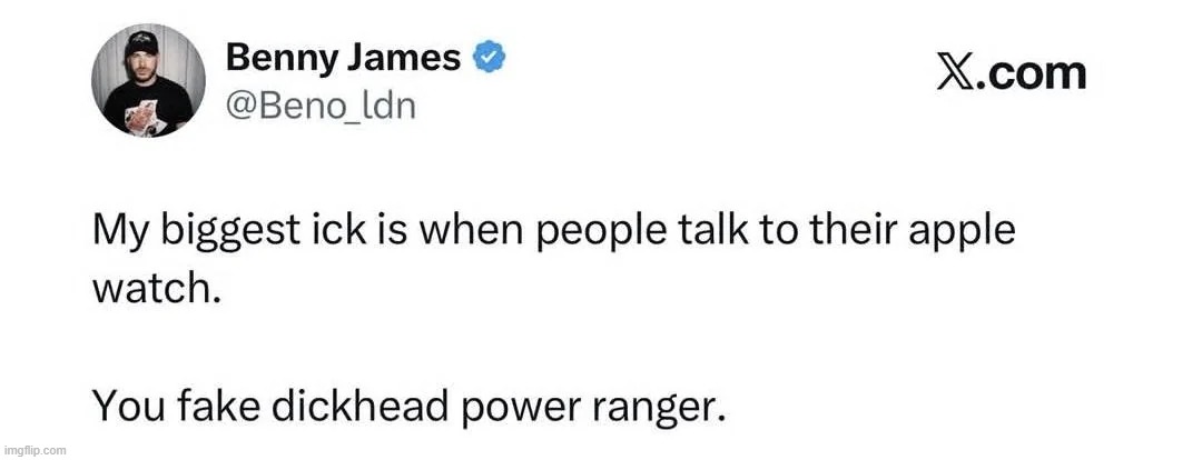 image tagged in talk,talking,apple,watch,apple watch,power rangers | made w/ Imgflip meme maker