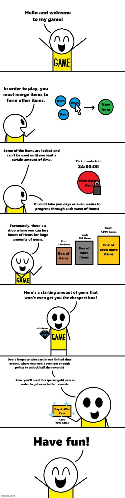 Tropical Merge Be Like [OC] | image tagged in game,app game,merge | made w/ Imgflip meme maker