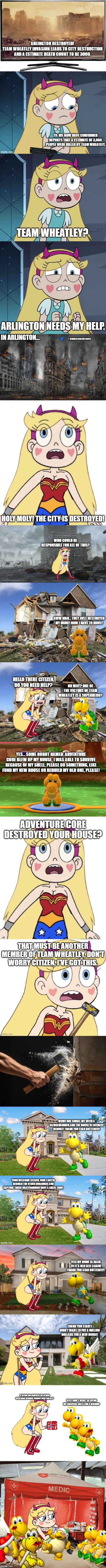 Wheatley Arlington Invasion Aftermath (Star PoV) | made w/ Imgflip meme maker