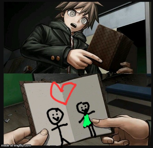 makoto naegi opening kirigiri's notebook danganronpa template | image tagged in makoto naegi opening kirigiri's notebook danganronpa template | made w/ Imgflip meme maker