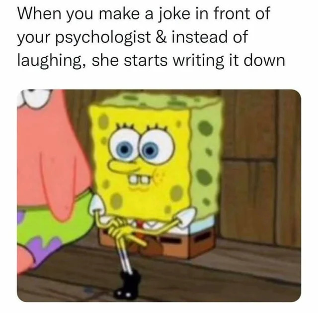 when you make a joke Blank Meme Template
