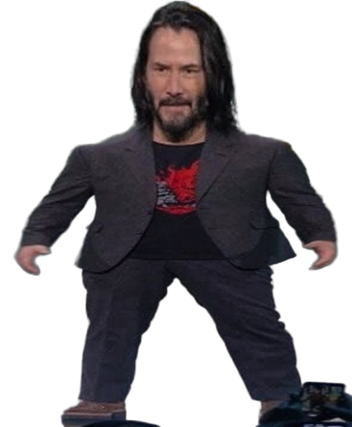 Lil Keanu Blank Meme Template