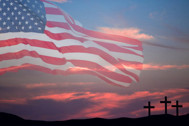 High Quality flag cross background Blank Meme Template