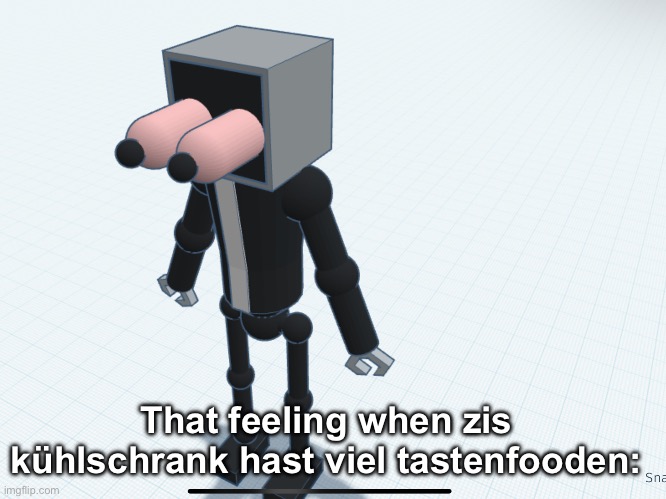 Little German Boy-posting | That feeling when zis kühlschrank hast viel tastenfooden: | image tagged in xenon zamn | made w/ Imgflip meme maker