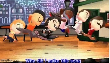 Give me characters for my Tomodachi life island so I can put them in on Monday | made w/ Imgflip meme maker