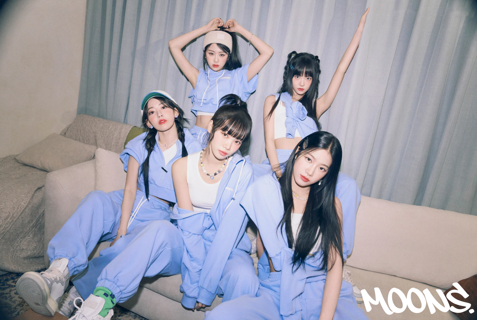 moons le sserafim temp Blank Meme Template